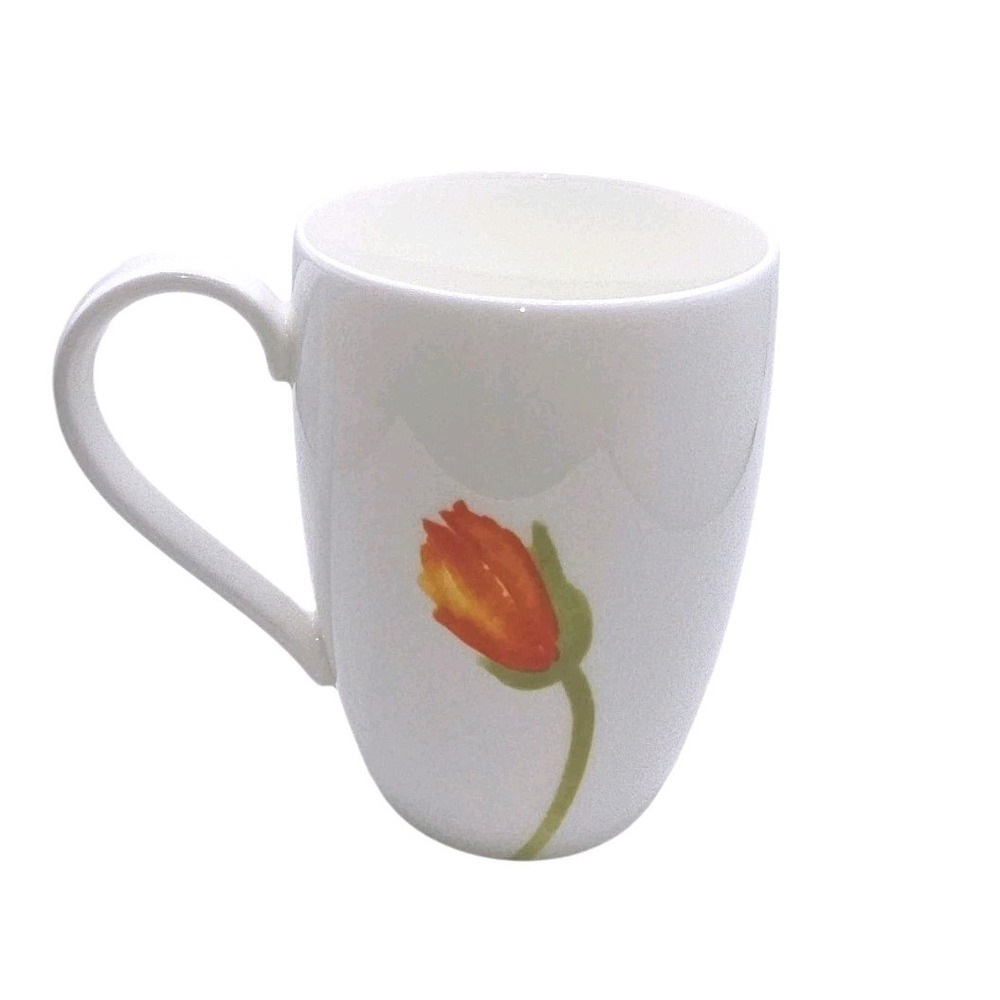 Villeroy & Boch Iceland Poppies 4"‎ Mug Retired Pattern Clean Elegant Design EUC